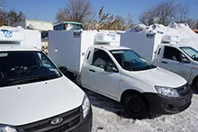 Пикап ВИС 2349 с рефрижератором