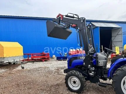 Трактор LOVOL TE 244 без кабины c погрузчиком