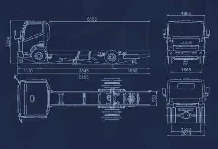 Рефрижератор JAC N 120